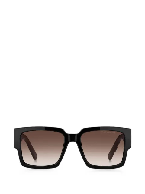 Marc Jacobs Eyewear logo-lettering square-frame sunglasses