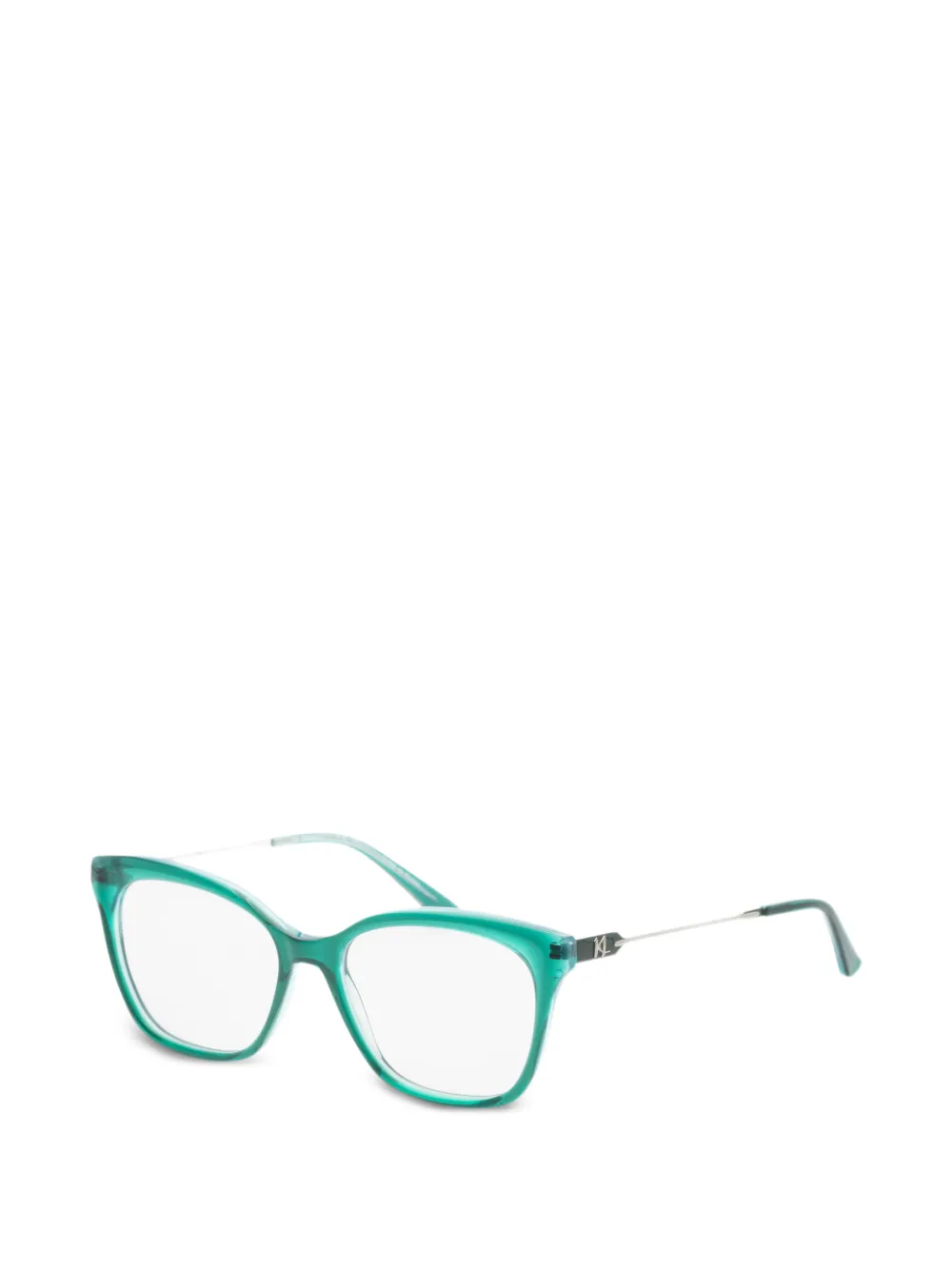 Karl Lagerfeld cat-eye frame glasses - Silber