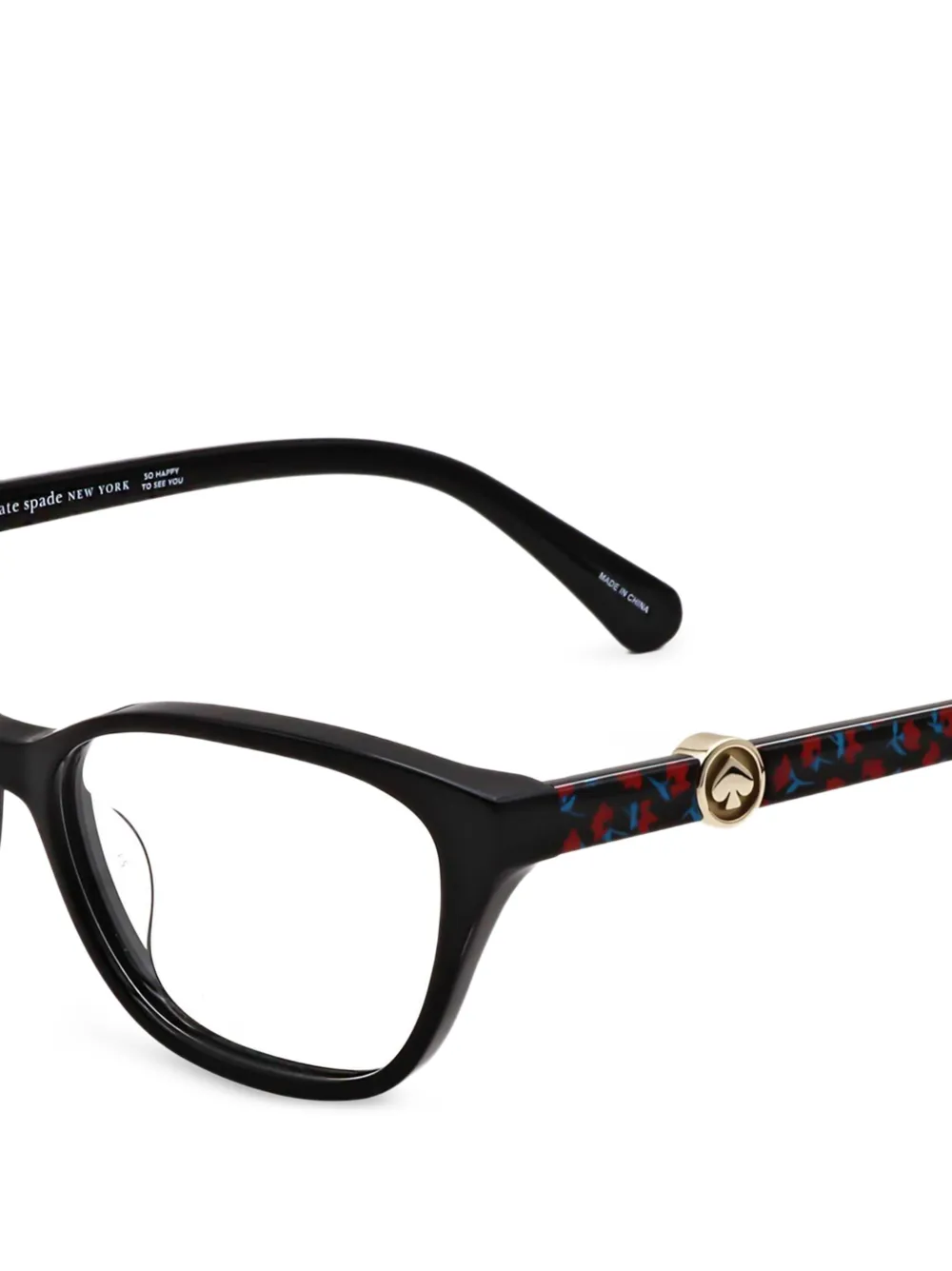 Kate Spade Emmalee bril met cat-eye montuur Zwart