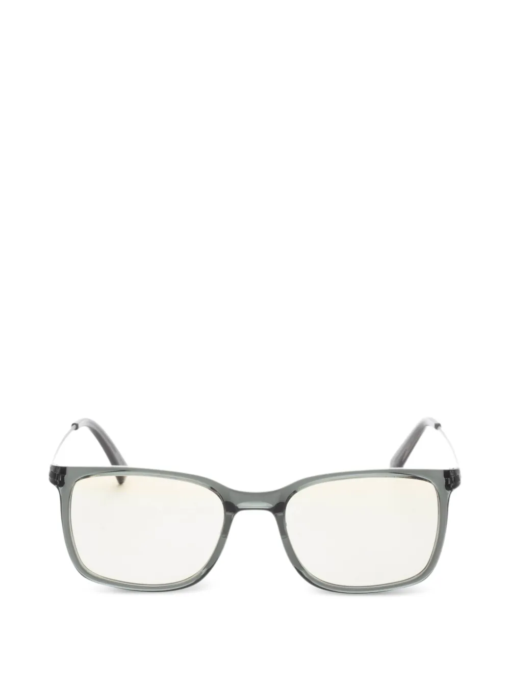 Tumi Rectangle-frame Glasses In Gray