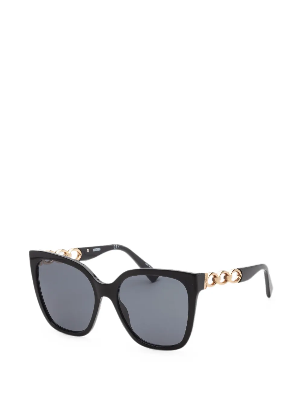 Moschino Eyewear Occhiali da sole cat-eye - Nero