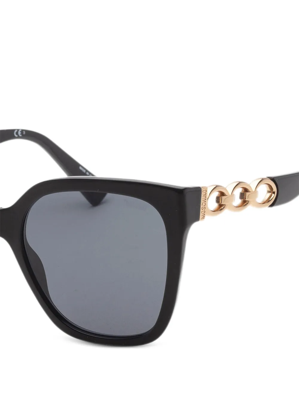 Moschino Eyewear Bril met cat-eye montuur Zwart