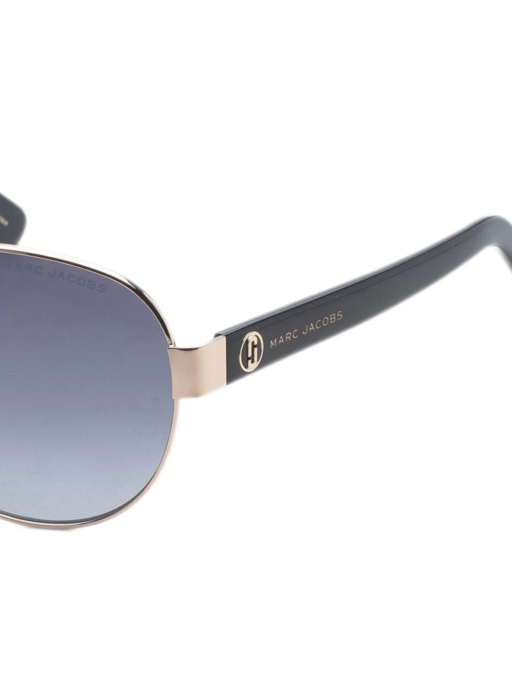 Marc Jacobs Eyewear Zonnebril met piloten montuur Goud