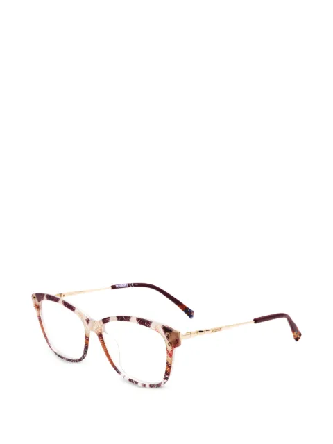 MISSONI EYEWEAR geometric-frame glasses