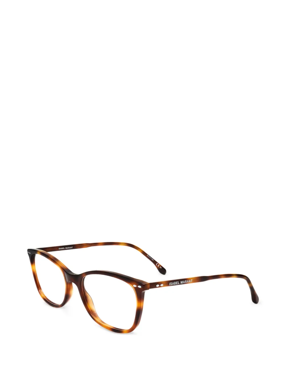 Isabel Marant Eyewear Zonnebril met schildpadschild-design Bruin