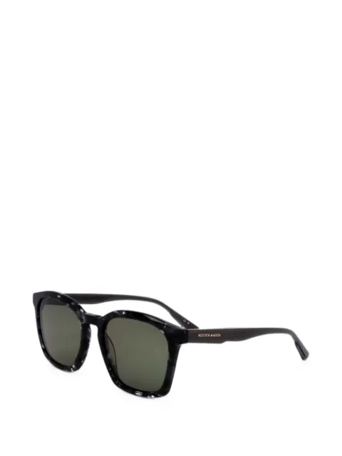 Scotch & Soda tortoise-effect square-frame sunglasses