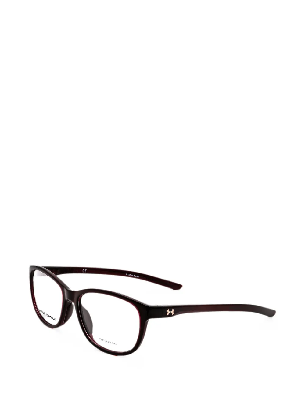 Under Armour logo-plaque square-frame glasses · One Size