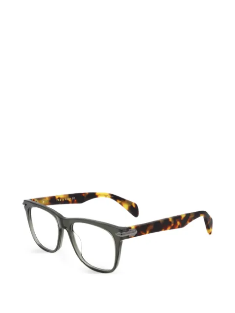 rag & bone tortoiseshell-effect square-frame glasses