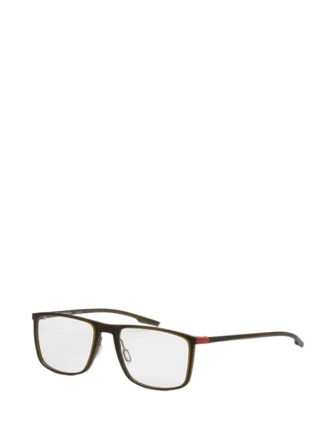 Porsche Design rectangle-frame glasses
