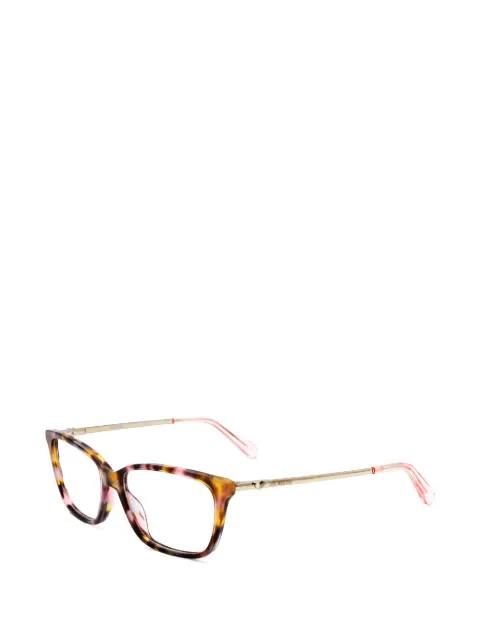 Moschino Eyewear tortoiseshell-effect cat-eye glasses