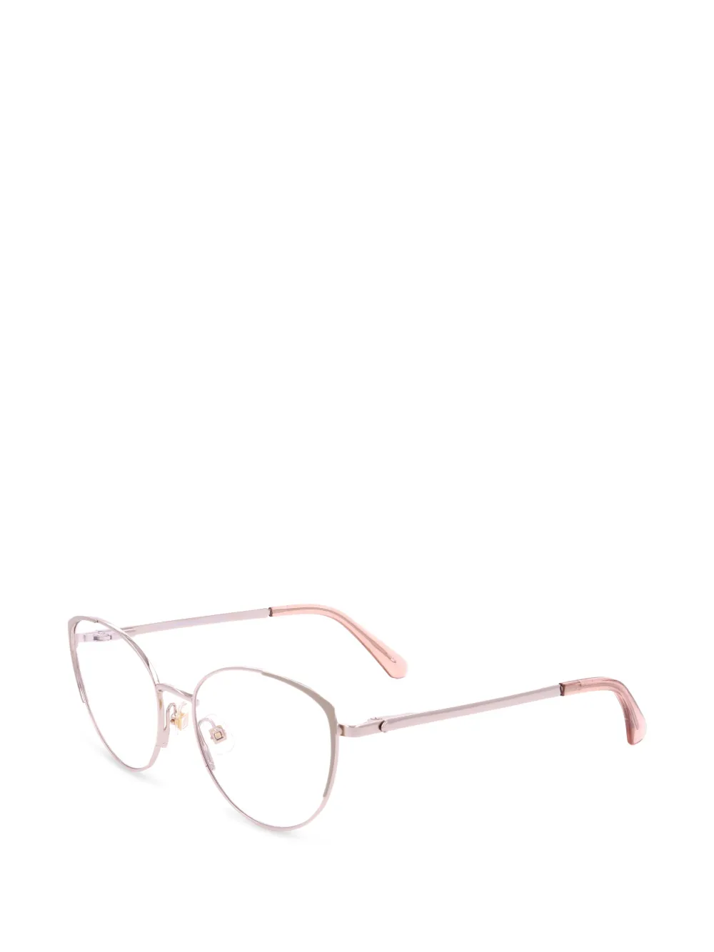 Kate Spade Noel bril met cat-eye montuur Roze