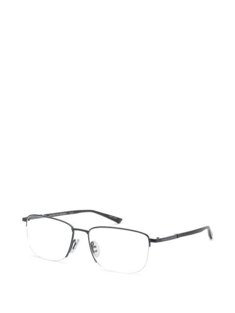 Porsche Design rectangle-frame glasses