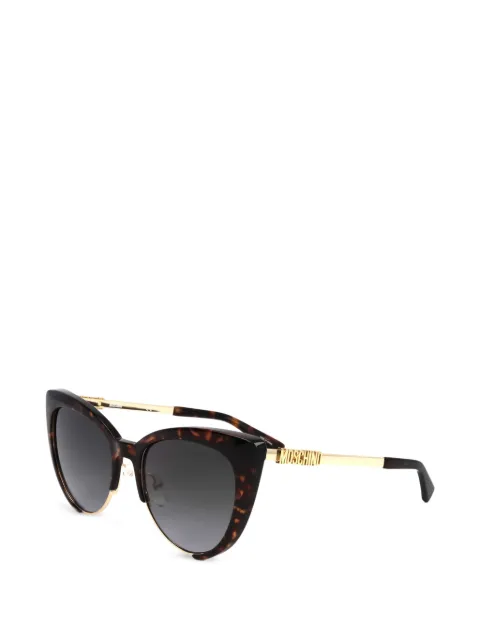 Moschino Eyewear tortoiseshell-effect cat-eye sunglasses