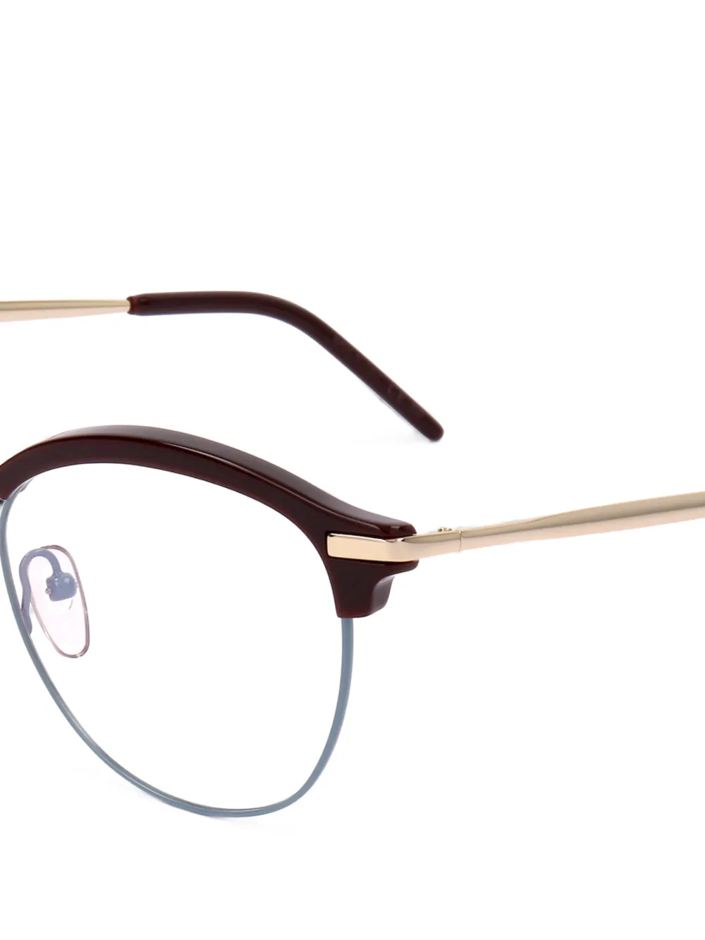 Marni Eyewear Bril met cat-eye montuur Rood