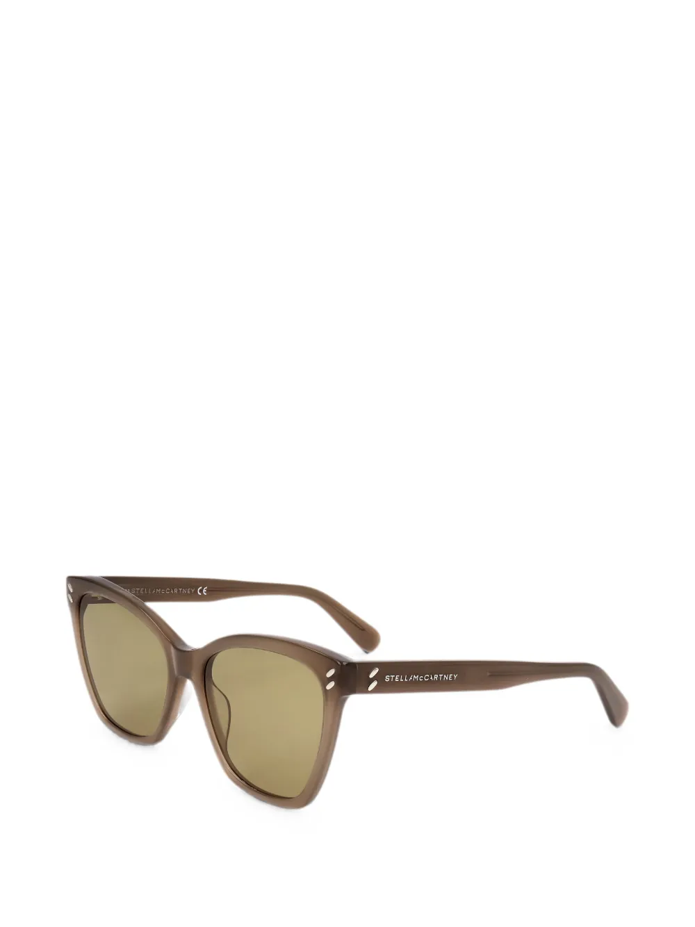 Stella McCartney cat-eye frame sunglasses - Braun
