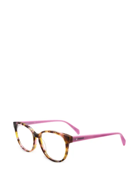 Polaroid tortoiseshell-effect cat-eye glasses