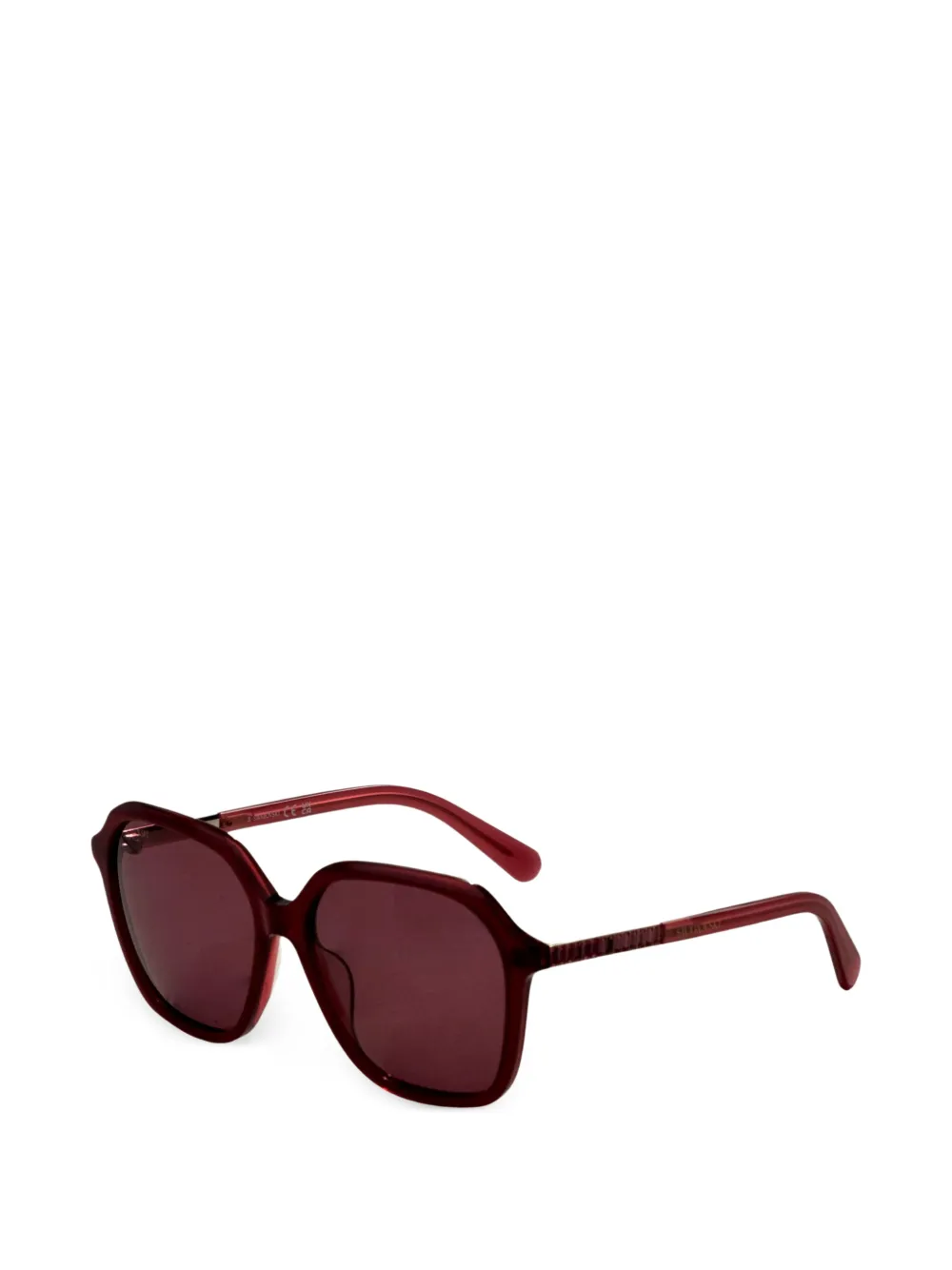 Swarovski crystal-embellished geometric-frame sunglasses · One Size