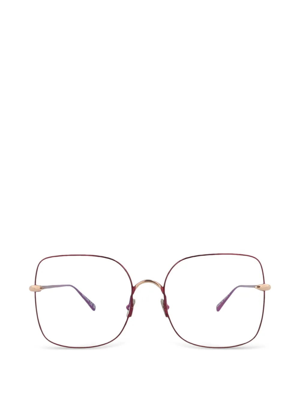 Pomellato Eyewear Occhiali squadrati - Rosso