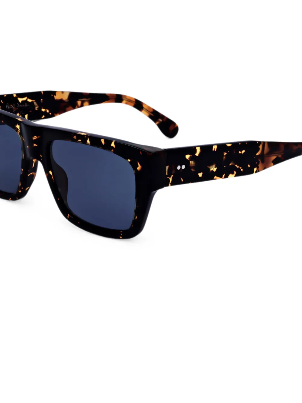 Paul Smith Zonnebril met vierkant montuur Bruin