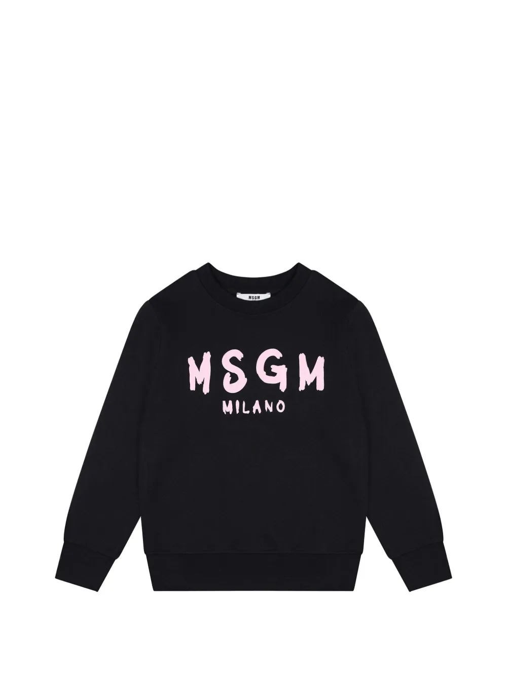 MSGM Kids logo-print sweatshirt - Schwarz