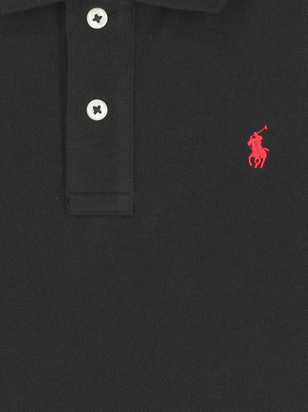 POLO RALPH LAUREN KIDS Poloshirt met geborduurd logo Zwart