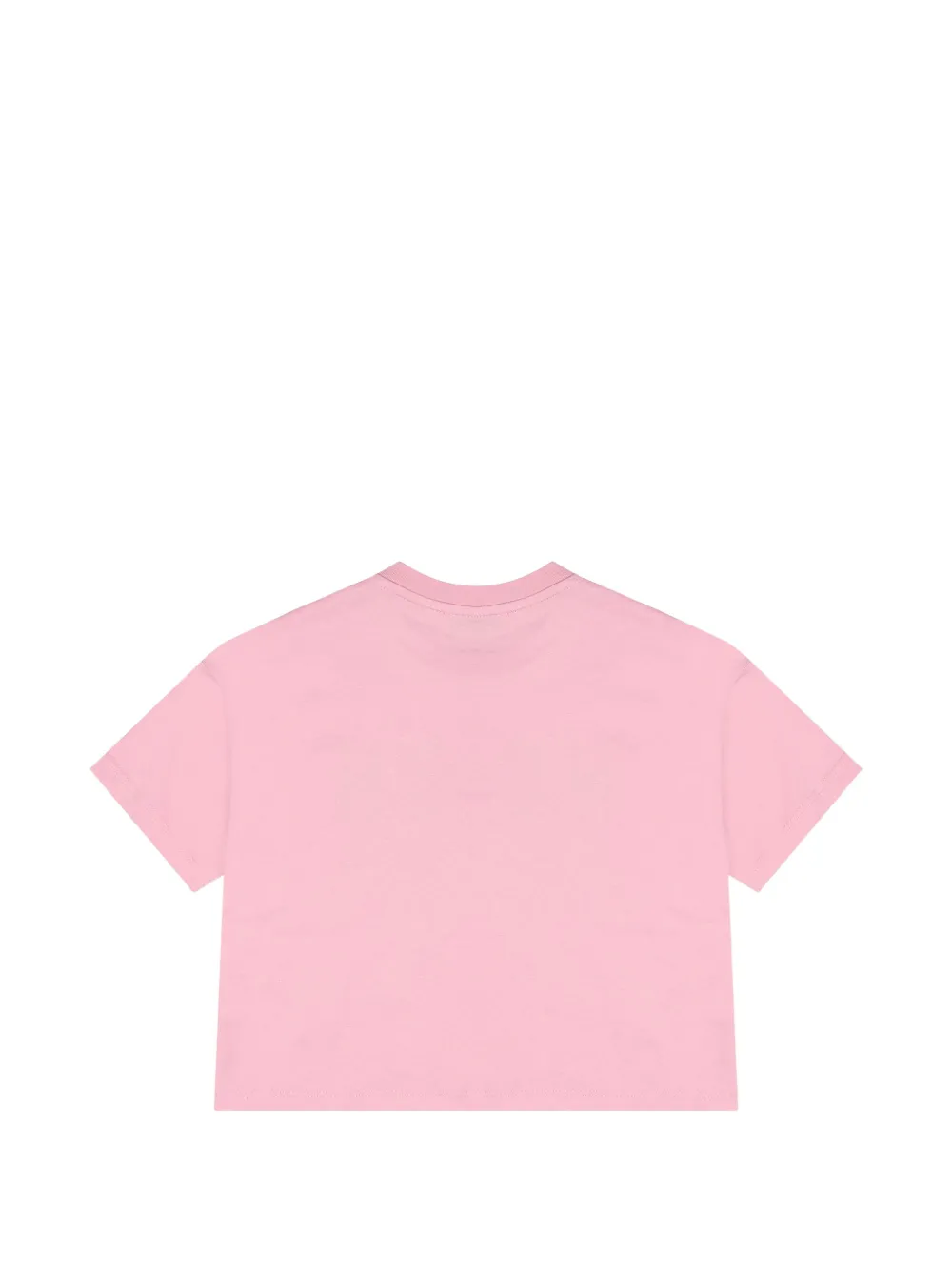 MSGM Kids T-shirt met logoprint Roze