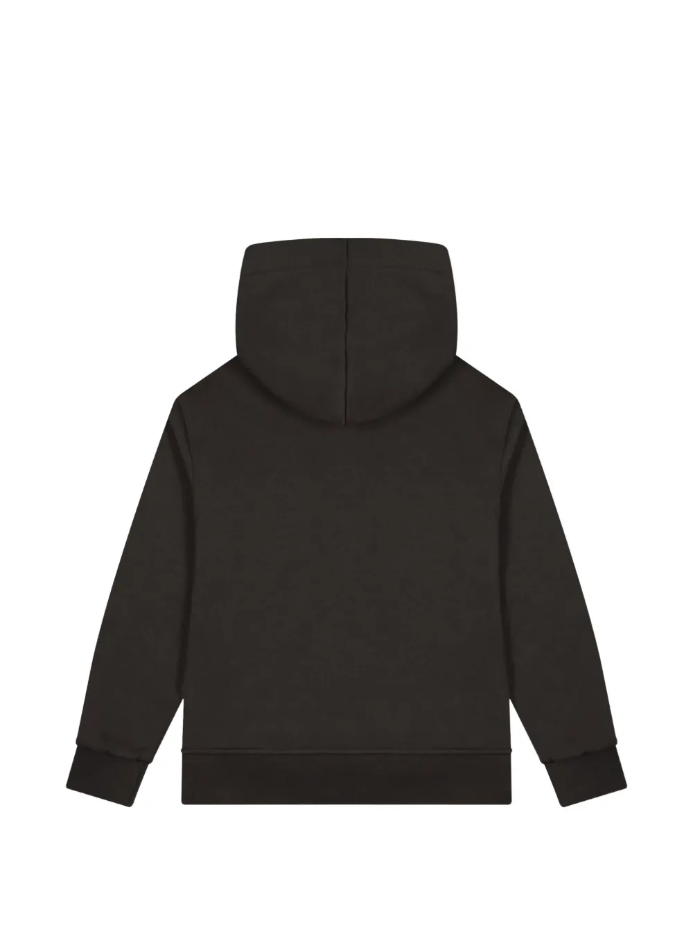 MSGM Kids Hoodie met logoprint Zwart