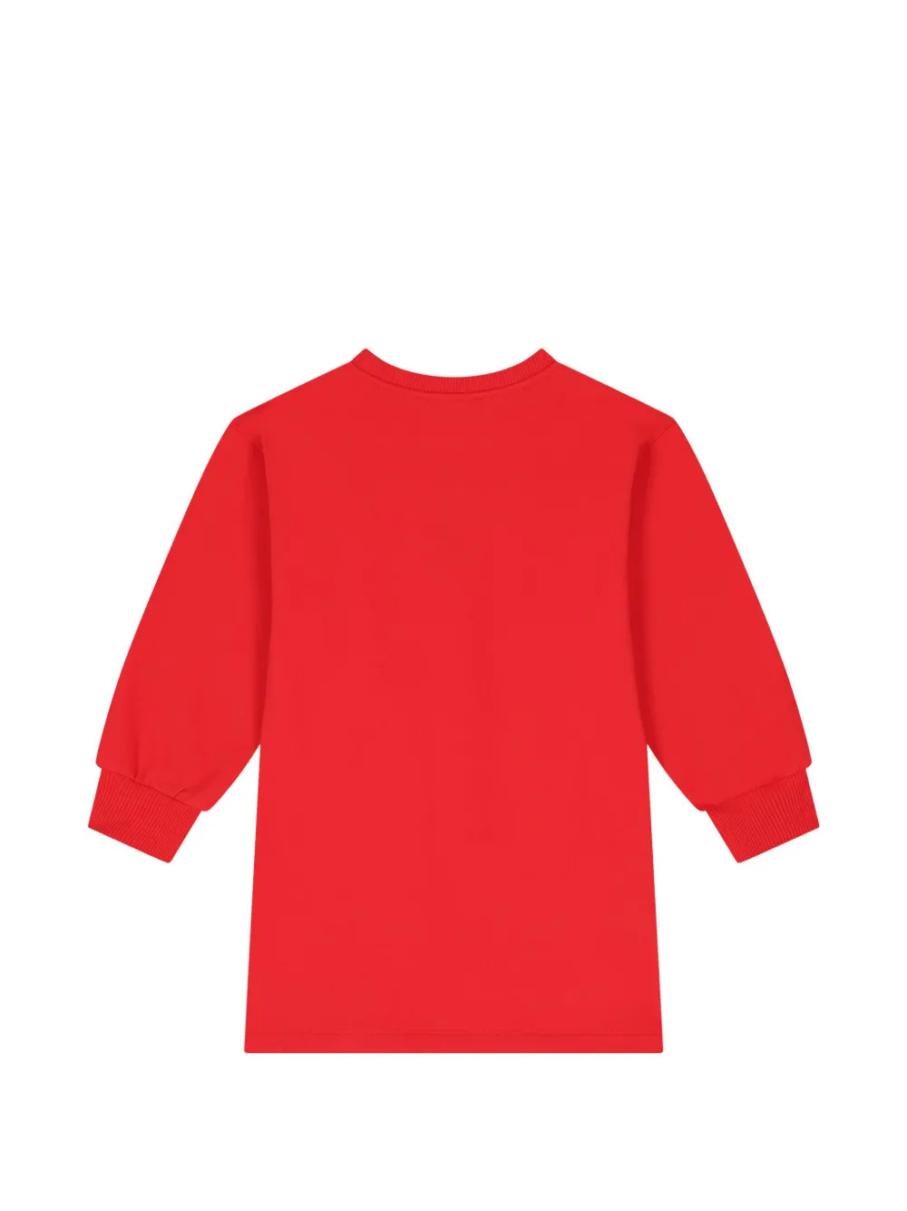 Moschino Kids Jurk met lange mouwen Rood