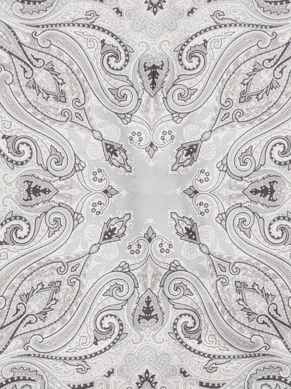 ETRO Sjaal met paisley-print Grijs