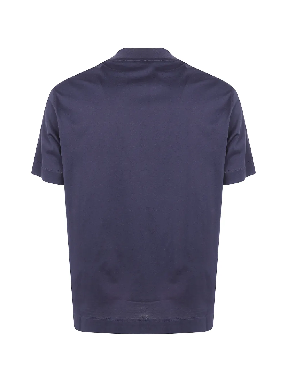 Emporio Armani T-shirt met geborduurd logo Blauw