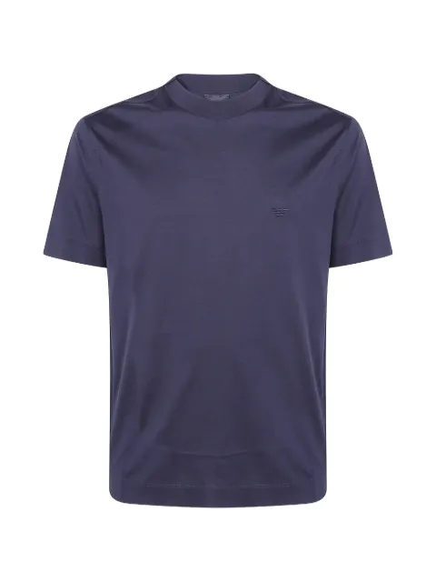 Emporio Armani logo-embroidered T-shirt