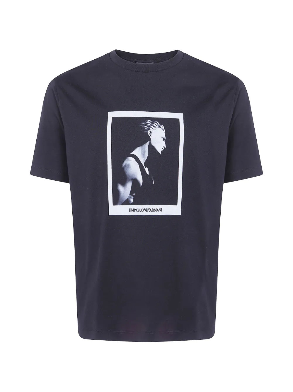 Emporio Armani graphic-print T-shirt - Nero
