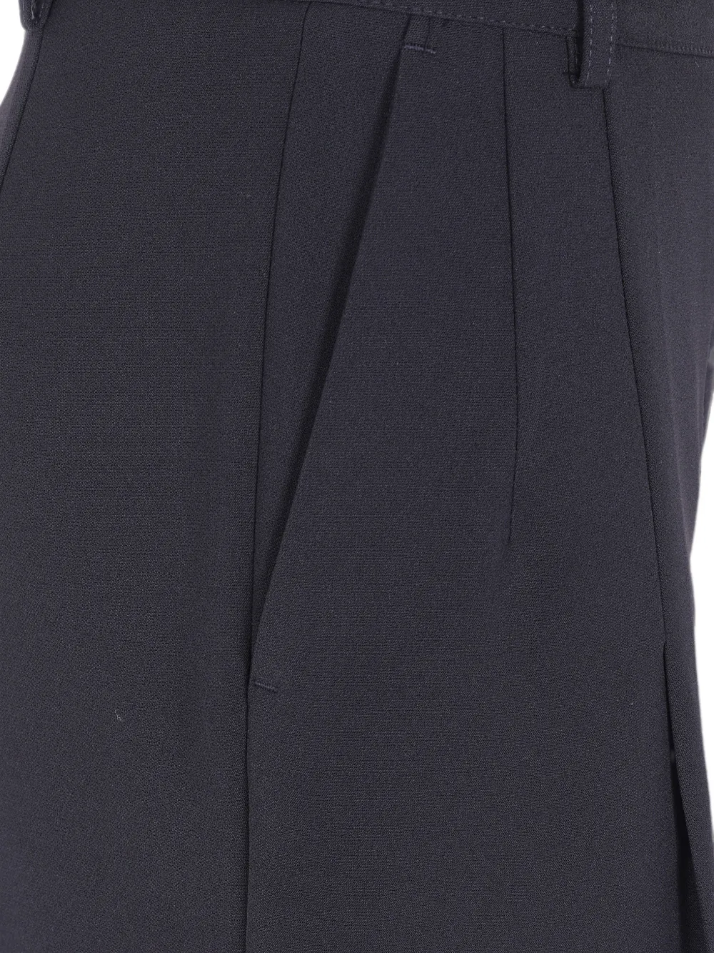 DRHOPE Geplooide pantalon Zwart