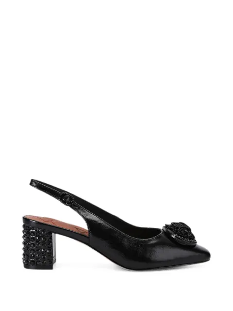 Kurt Geiger London Chelsea block sling DR pumps