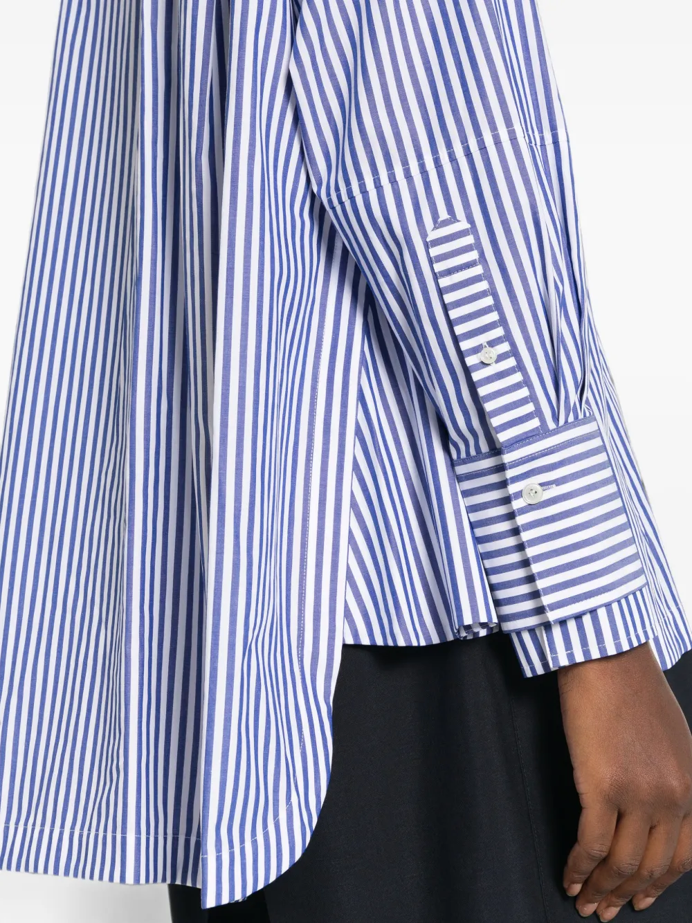JOSEPH Theia gestreepte blouse Blauw