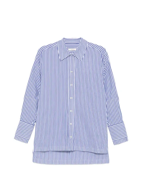 JOSEPH Theia vertical-stripe long-sleeve shirt