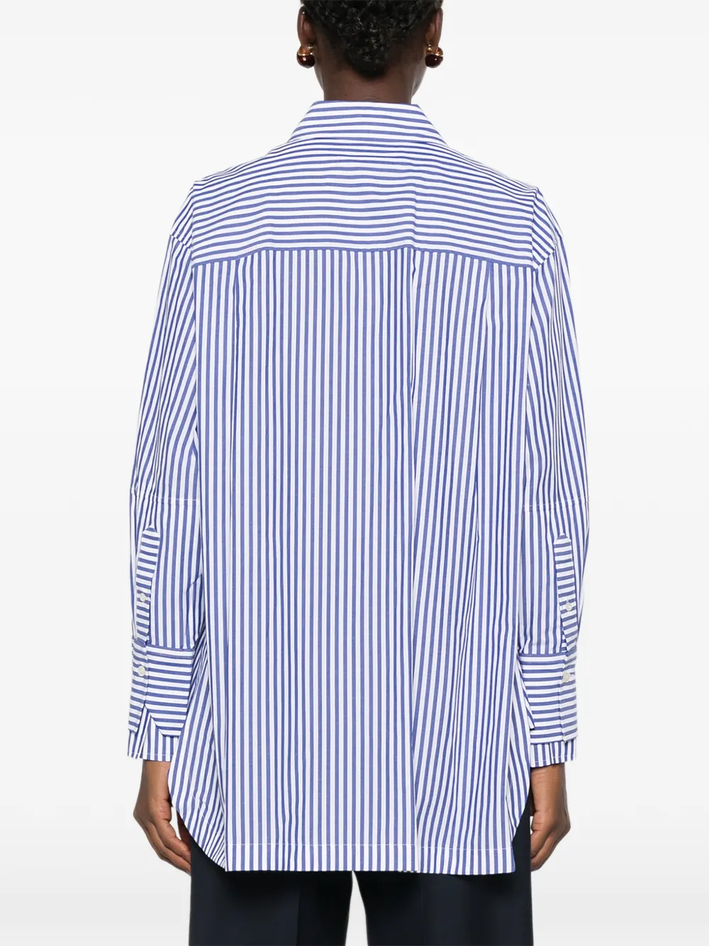 JOSEPH Theia gestreepte blouse Blauw