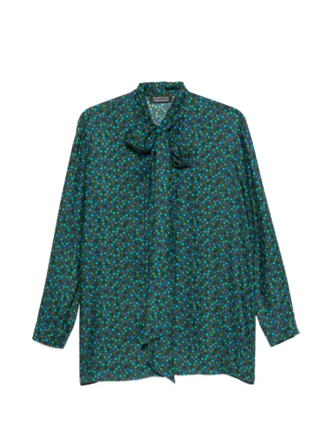 Gianluca Capannolo Katherine polka-dot pussy-bow blouse
