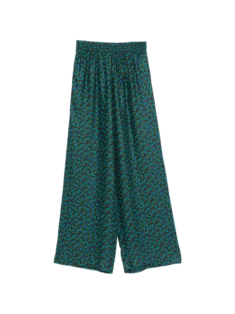 Gianluca Capannolo Claudia polka-dot trousers - Grün
