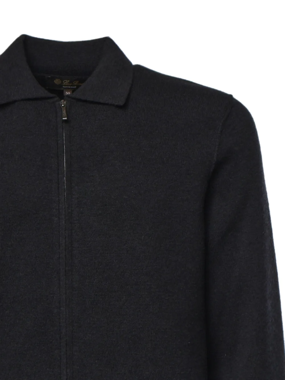 Loro Piana Petunia Bomber Jacket in Black, view 3