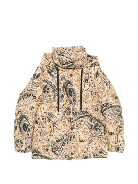 ETRO paisley-print hooded jacket