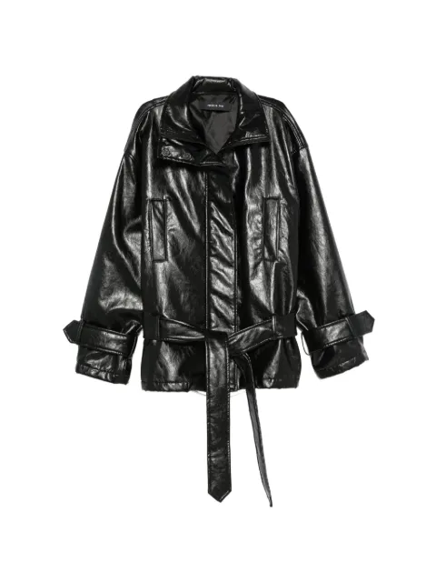 Federica Tosi belted zip-up jacket