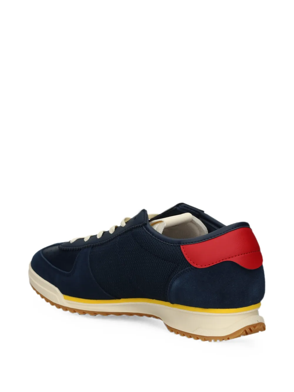 Tommy Jeans perforated panelled sneakers Blauw