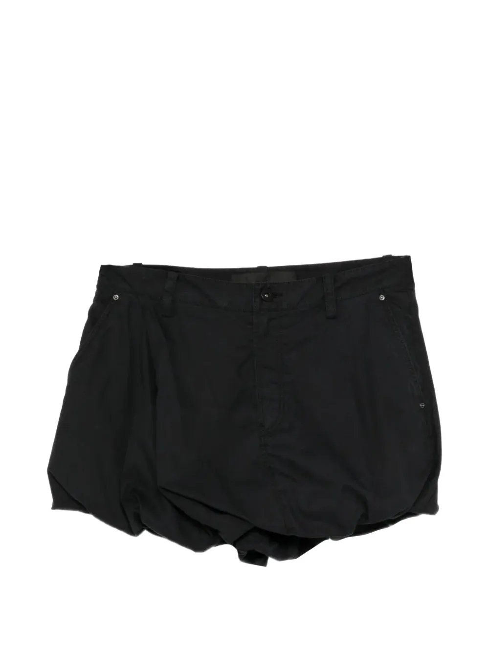 JNBY puffball-hem shorts - Nero