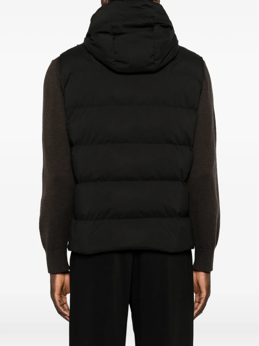 Paul & Shark Bodywarmer met capuchon Zwart
