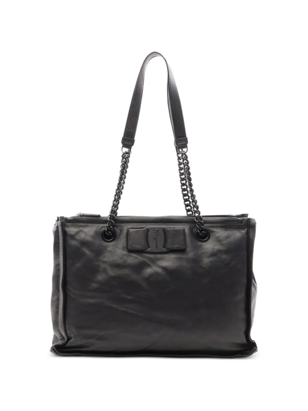 Ferragamo Pre-Owned 2010s Vara Ribbon tote bag - Schwarz