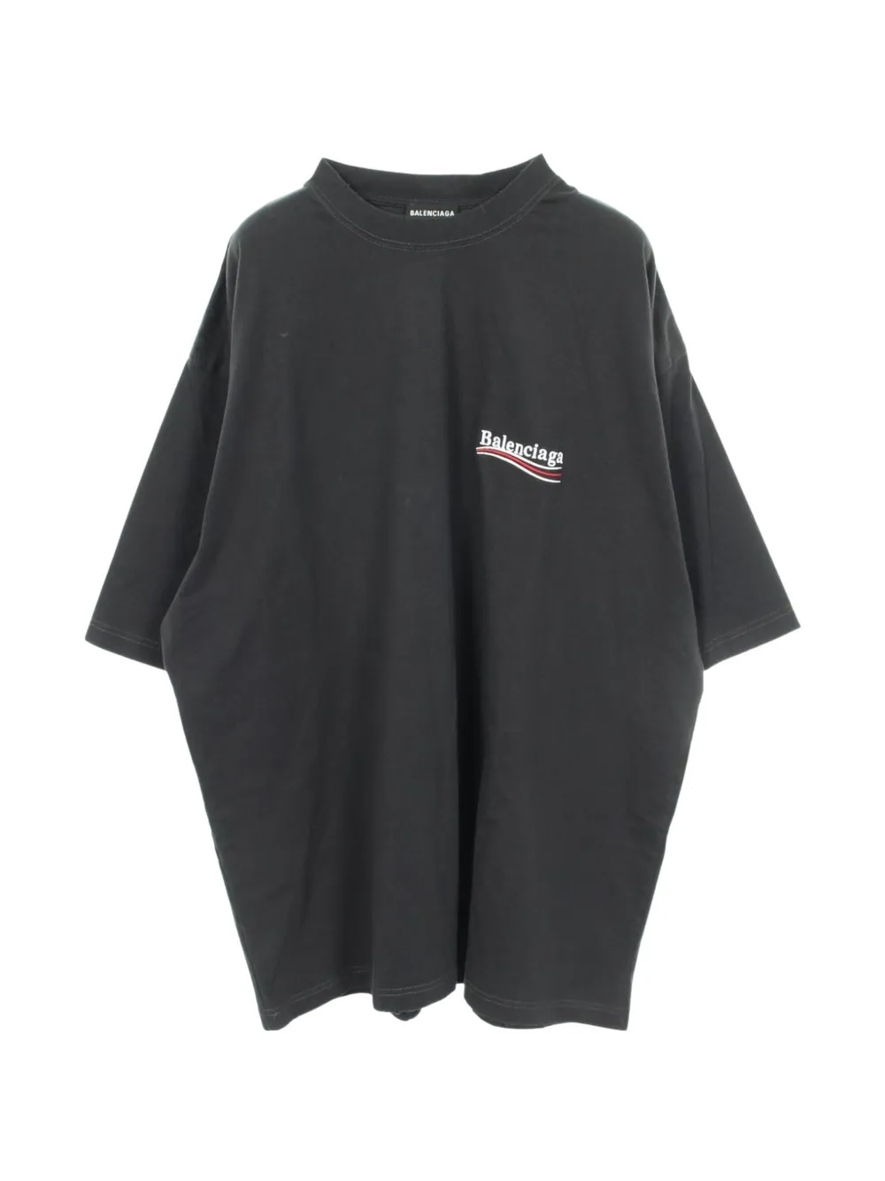 Balenciaga Pre-Owned 2010s Political Campaign T-shirt - Schwarz