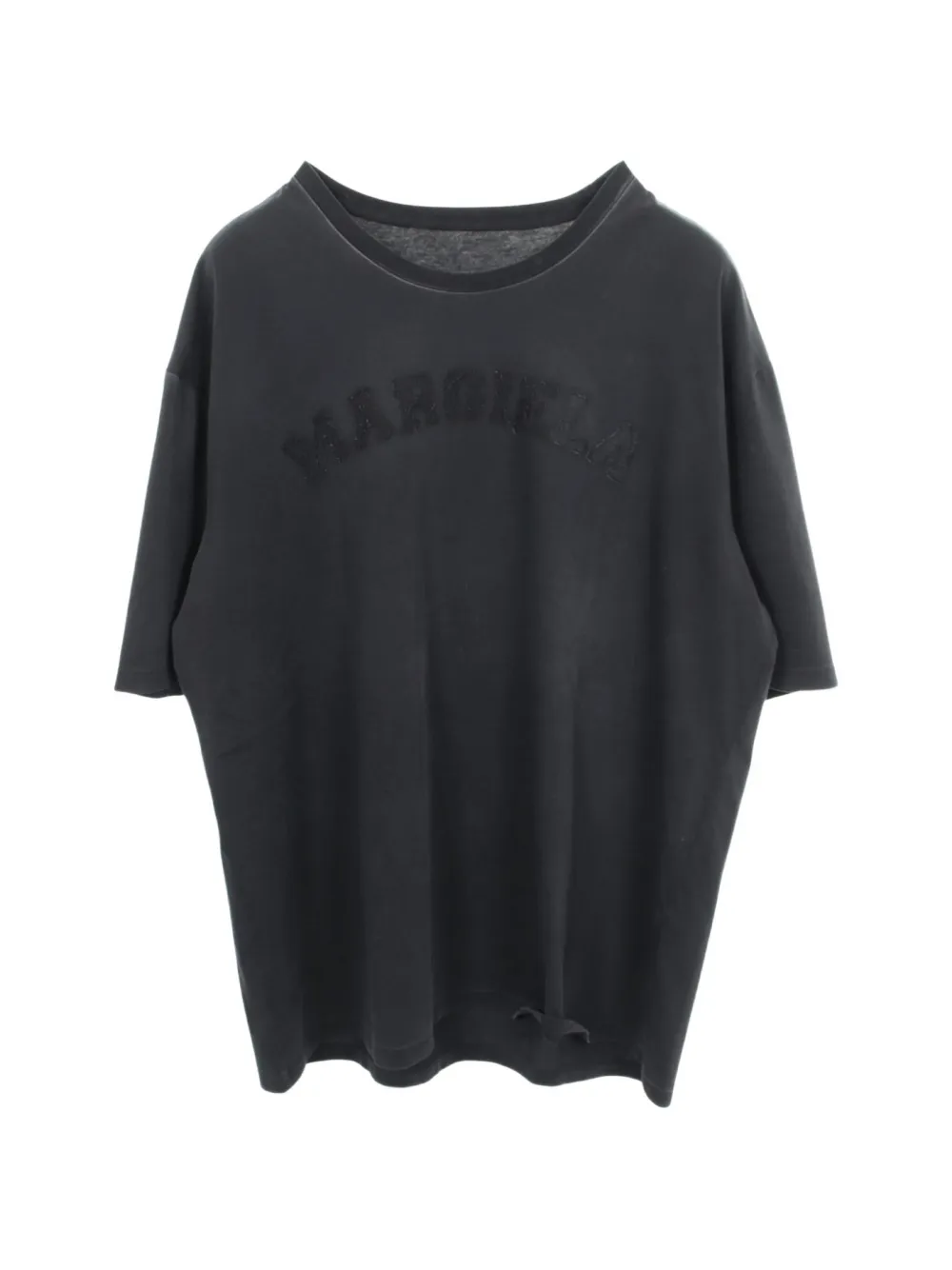 Maison Margiela T-shirt oversize con logo anni 2010 - Nero