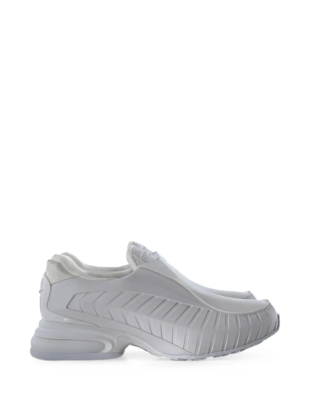 Comme des Garçons Homme Plus x Nike panelled slip-on sneakers Wit