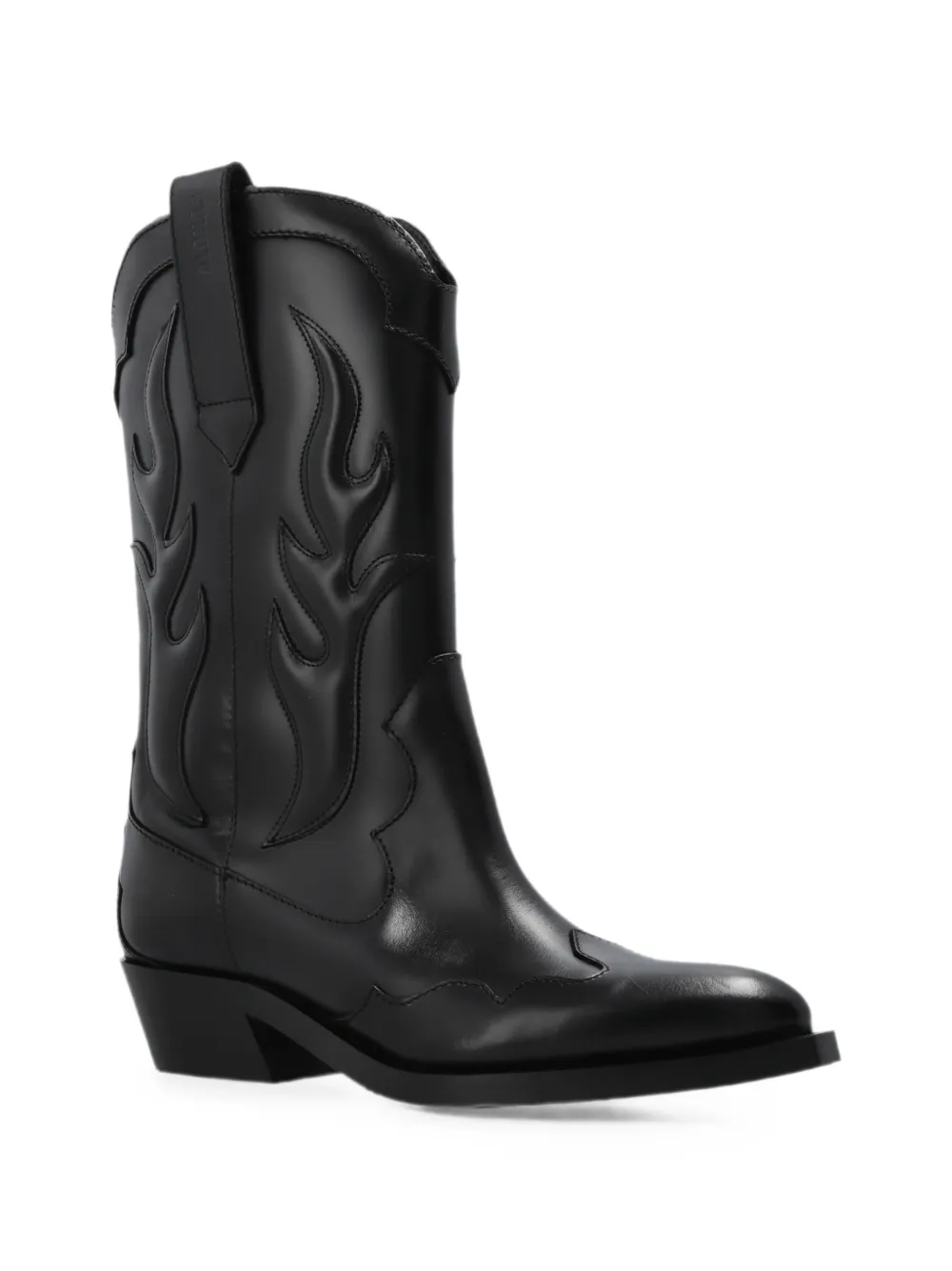 ALOHAS Calyx flame-motif boots Zwart
